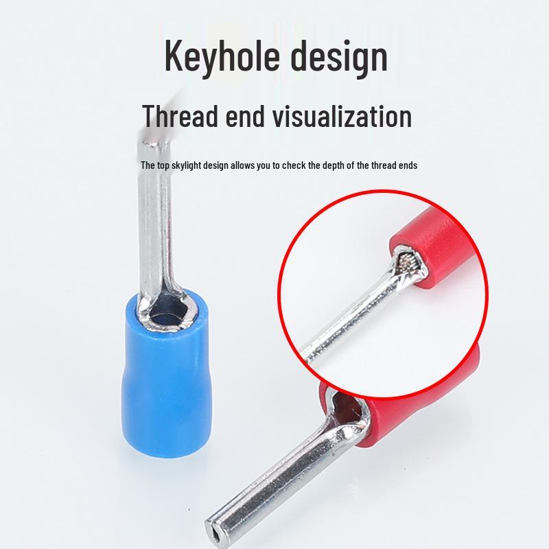 KT Keshitong PTV1.25 Copper Pin Type Pre-insulated Terminal Lug (10/12/13/16/18)