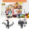 Expandable Phone Clamp for Action Camera Horizontal Vertical Adjustable Bracket Camera Accessories Microphone Light Mount