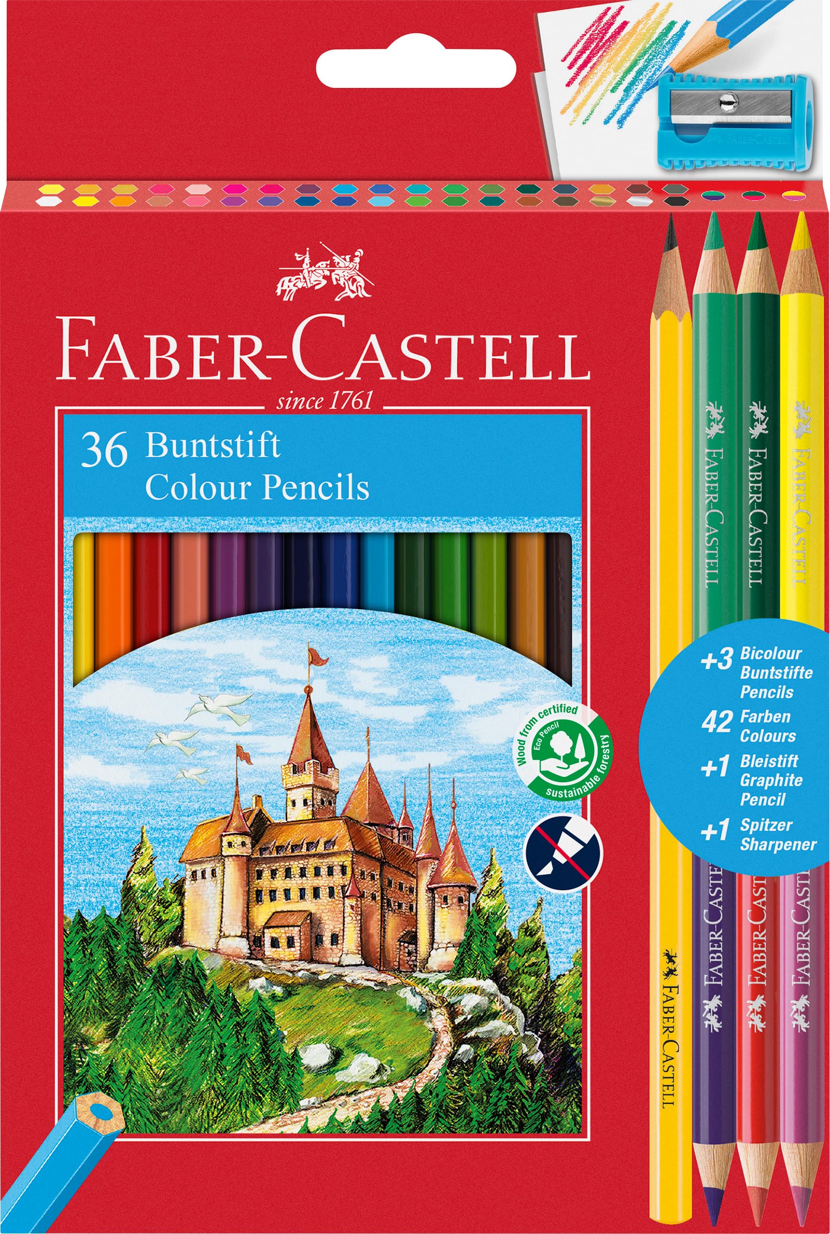

110336 36 colored pencils Faber-Castell