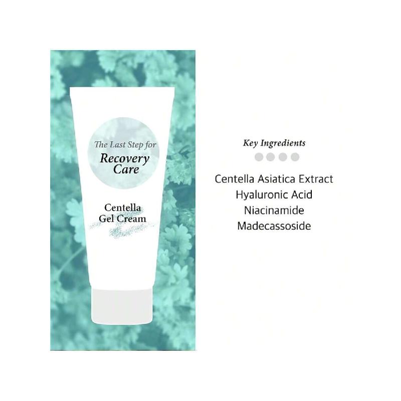 Cos De BAHA Centella Asiatica Soothing Calming Cream for Face/Neck 120ml - Cica Facial Gel Cream Lightweight Hydrate Boost Smooth