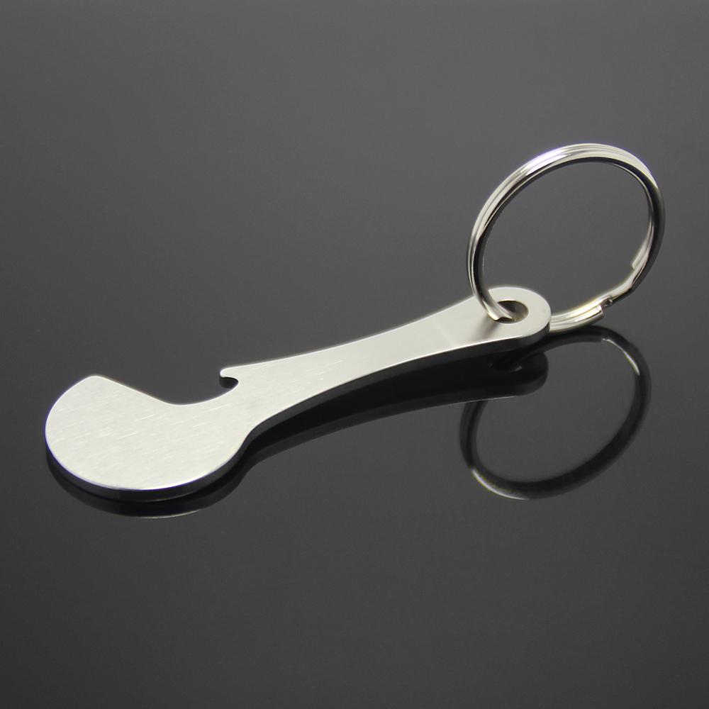 Multifunction Supermarket Shopping Cart Key Chain Beer Bottle Opener Keyring Holder Hook Metal Shopping Trolley Keychain