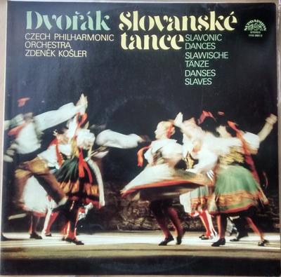 LP Record ANTONÍN DVOŘÁK, THE CZECH PHILHARMO - Slovanské Tance (Slavonic Dances / 11102981 Supraphon 1981 Germany Classical Used