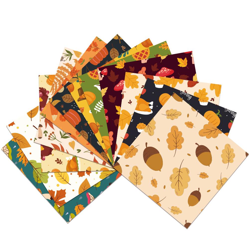New Style, Autumn, Thanksgiving Theme, DIY Gifts, Creative Pumpkin Packaging Paper, Party Gift Decoration, Festival Supplies