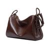 Genuine Leather and Cowhide Boston Bag Versatile and Fashionable Single-shoulder Bag Casual Crossbody Bag