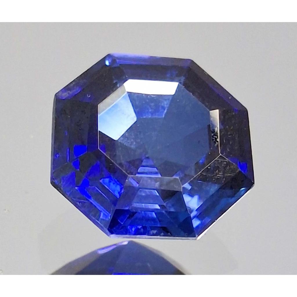 Natural Blue Sapphire Hexagon Cut 8-10 Ct Stunning Certified Loose Gemstone