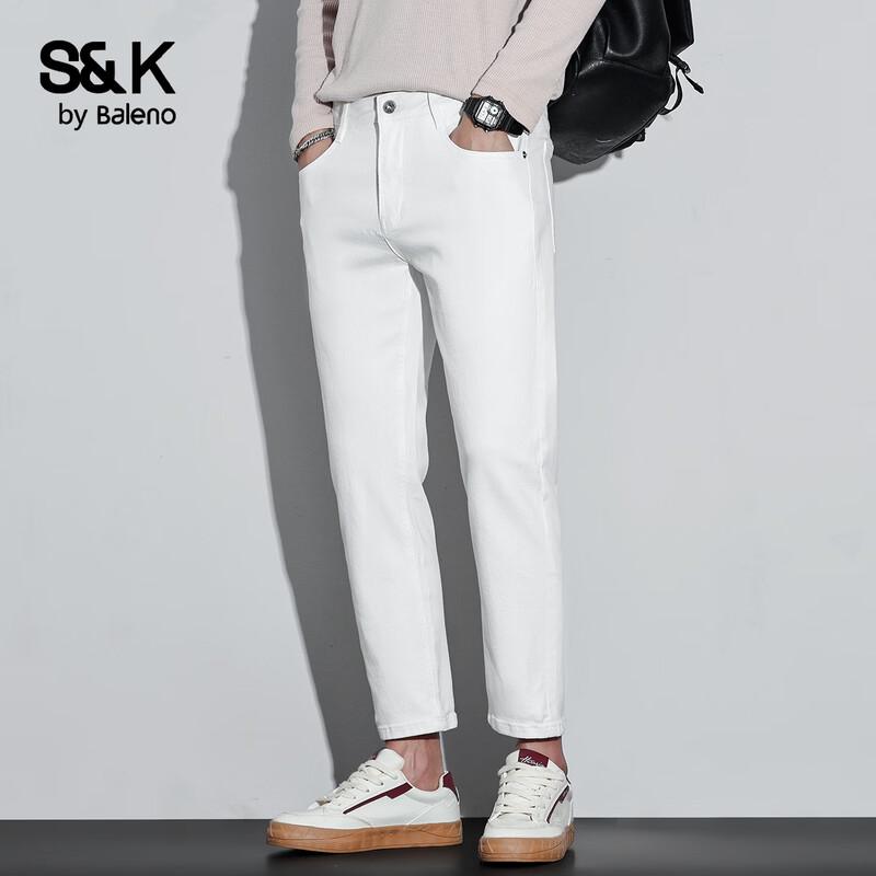 Baleno S&K Men's Slim Fit Casual Denim Jeans