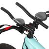Road Bike Extension Wind Resistant Ergonomic Curved Shape Regulable Arm Position For Speed Optimization