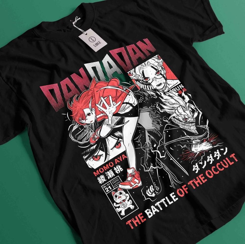 

Футболка Dan Da Dan Футболка Окарун Футболка Момо Аясэ Футболка Кен Футболка Турбо Джин Айра Сэйко XL