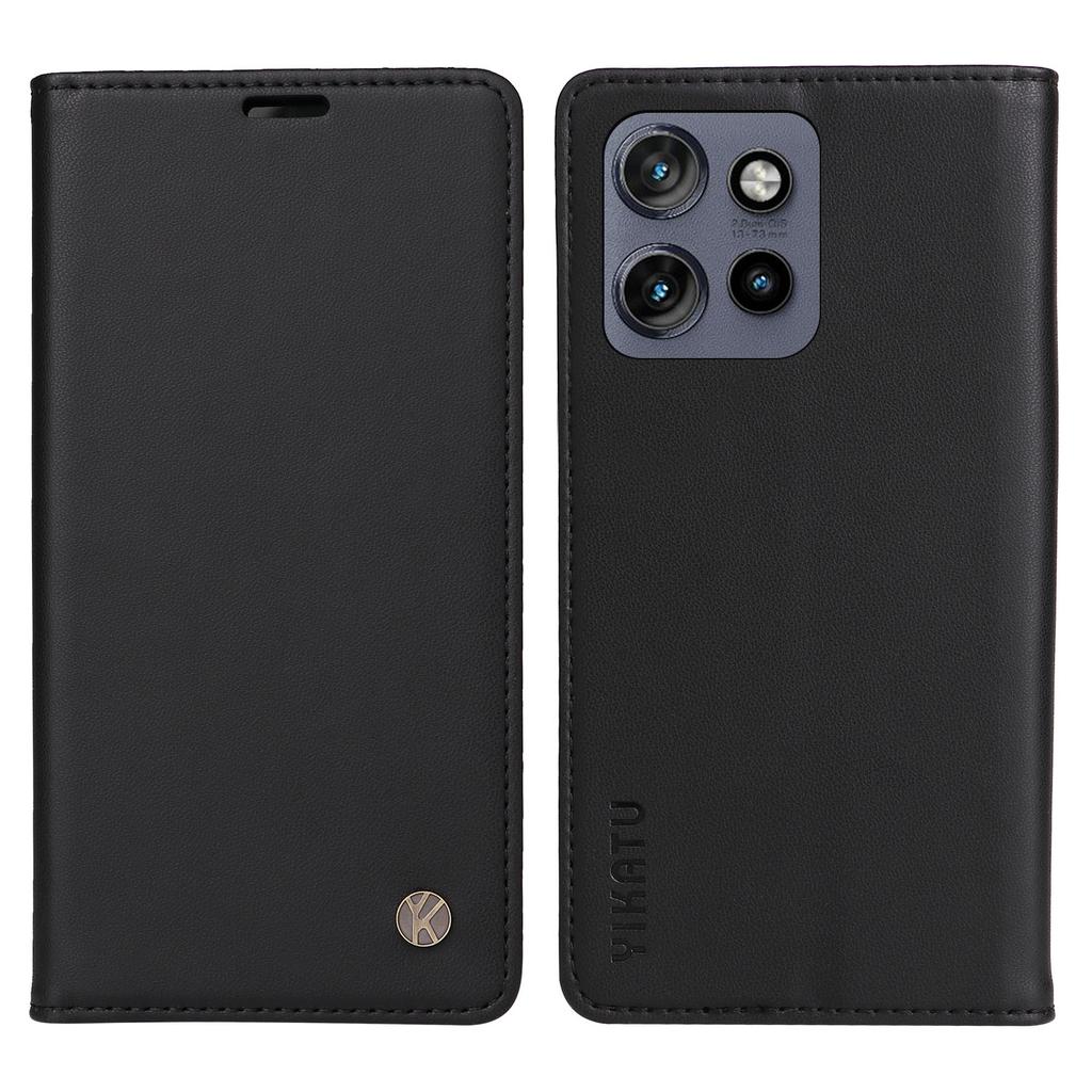 YIKATU YK-001 For Motorola Edge 50 Neo 5G/Moto S50 5G/Thinkphone 25 5G Case Stand Leather Phone Cover Strong Magnetic Closure