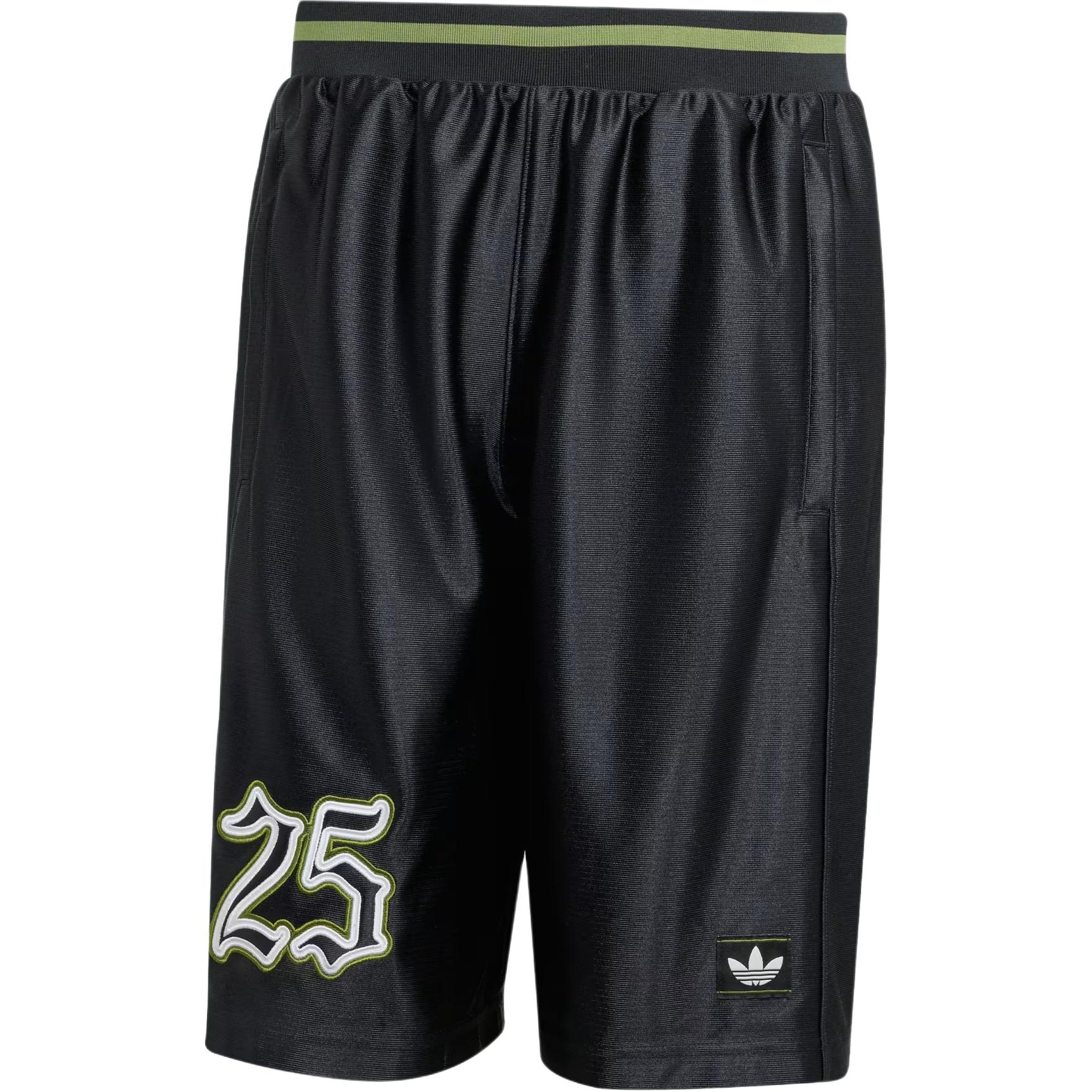 

Adidas Originals Ss25 Трикотажные Свободные Модные Универсальные Капри Мужские Шорты с Графическим Номером JY2769 L