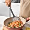 Silicone Slotted Spatula Stir Fry Multi Functional Silicone Turner for Kitchen Semi Translucent