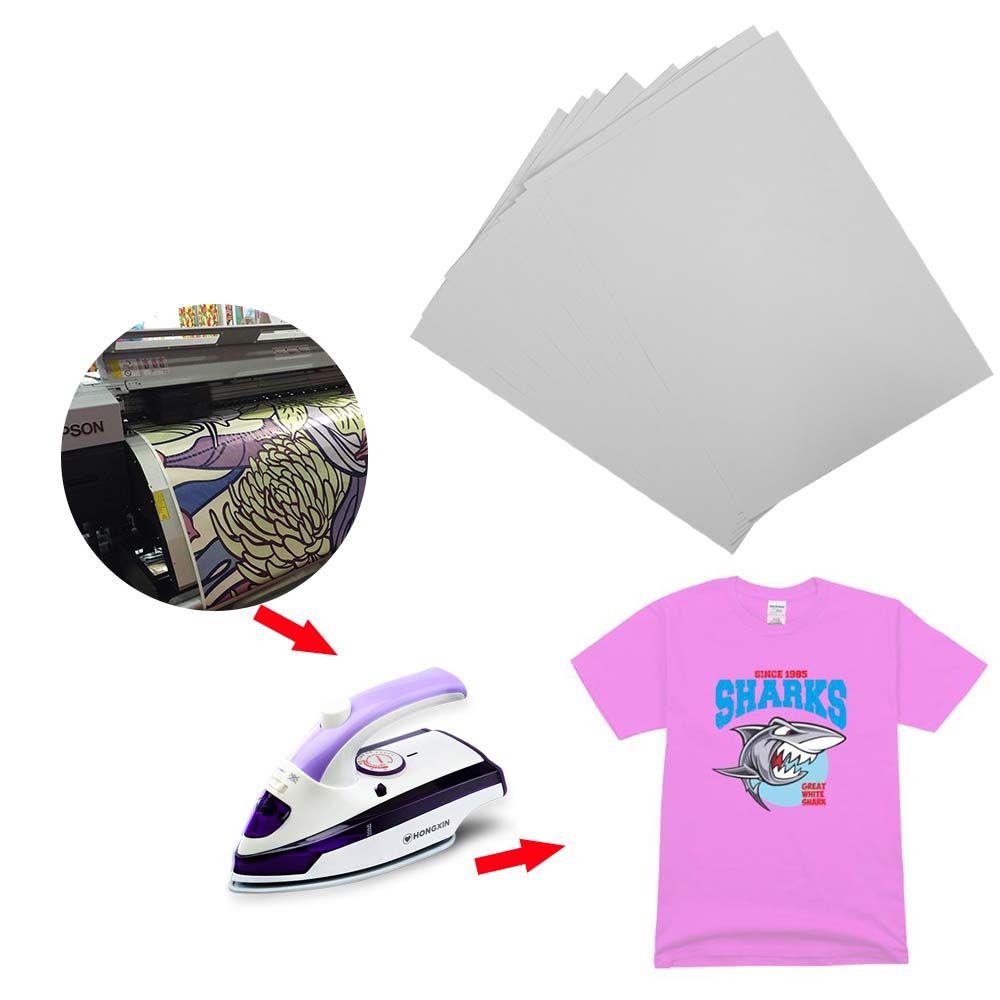 Painting 10Pcs Crafts Stickers Handmade Sewing Iron-On Paper Heat Transfer Paper Sewing Patches