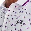 Under Armour Polo Shirts Men's White Moderate Straight Fit 1370091-100