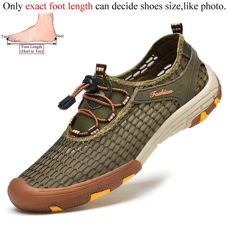 

Летние мужские сетчатые походные ботинки для мужчин, походы по горным тропам, скалолазание, трекинг, дышащие, легкие, 38-46 38 хаки