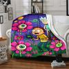 1pc Rick and Morty Blanket Lightweight Flannel Throw For Sofa, Bed, Travel, Camping, Livingroom, Office, Couch, Chair, And Bed