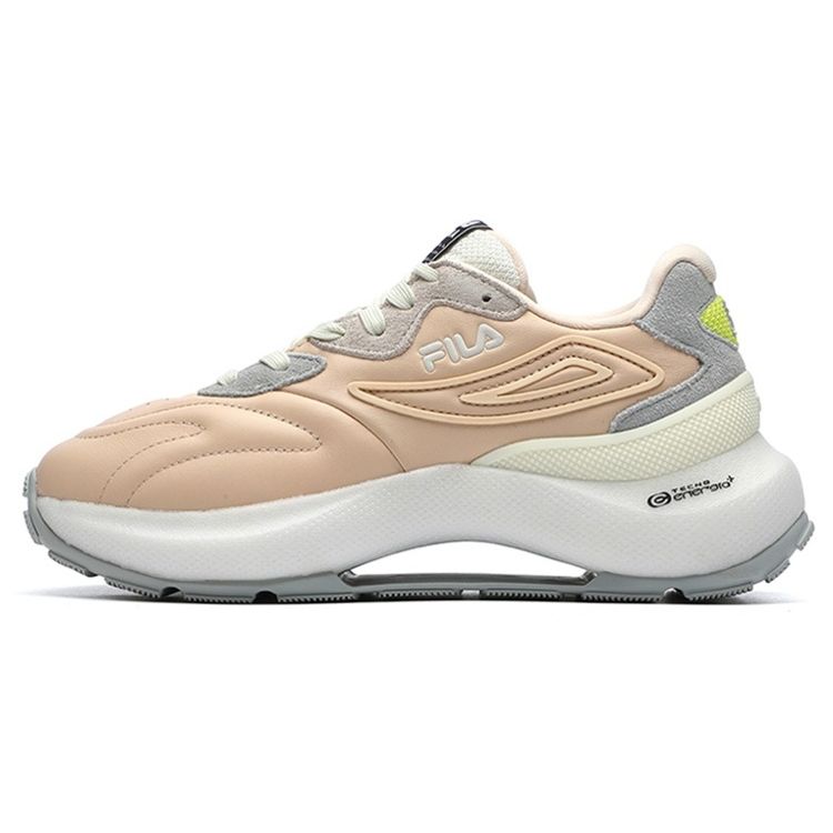 Fila Fusso Icona Fabric Top Layer Cowhide Low Top Lifestyle Sneakers Women Sneakers Nude-Pink F12W213113FNV