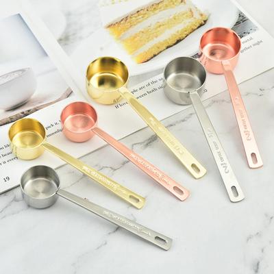 15ml/30ml Measuring Spoon Precise Food Grade Convenient Solid Color