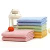 5PCS Fiber Fabric Children Towel Super Soft Wash Face Towel Saliva Towel Hand Towel  Bathing