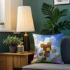 S-Super Bear Adventure Game Cushion Cover Home Bedding Sofa Living Room Pillowcase Simple Soft Skin Cushion Cover Party Gift