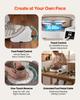 Pottery Wheel for Adults, 36 and 28 Cm Turntables, 450W Electric Table Top Pottery Wheel with Foot Pedal, 30-300 RPM Adjustable Speed, Detachable