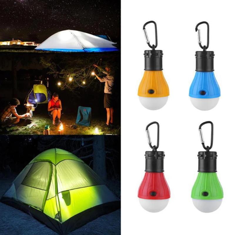 1 Pcs Portable 3Led Outdoor Hanging Light Multi-Functional Camping Tent Light - Perfect For Camping, Emergency, And Night Lighting