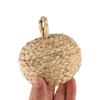 Handmade Christmas Tree Pendant Artificial Halloween Decoration Creative Straw Pumpkin Balls  DIY