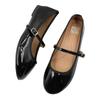 Where's That From Womens/Ladies Josie Straps Wide Ballerina Flats
