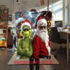 Christmas Gift Comedy Movie How the Grinch Stole Christmas Blanket Home Warming, Four Season Bed Decoration Sofa Cover Flannel Throwing Blanket K11