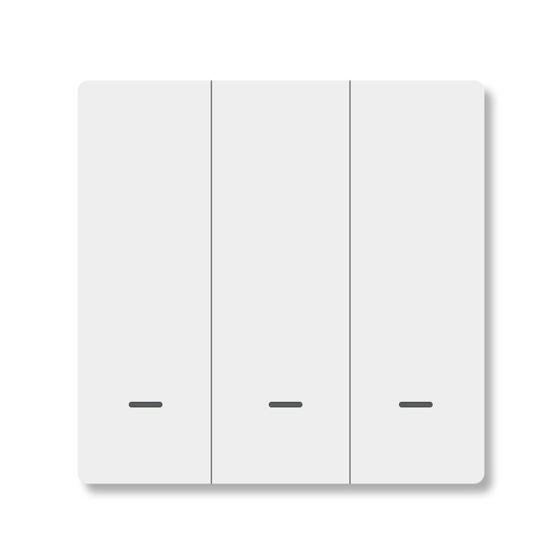 Factory Hot Sales Phone Wifi Controlled Light Switch 220V Remote Double Wall Light Switch with Tuya APP Control Function