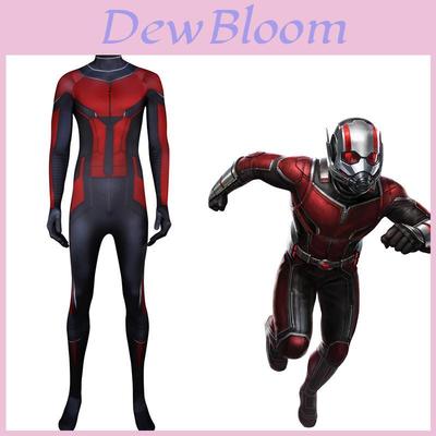 Colanți Cosplay Zentai Exquiziți Ant-Man Scott Pentru Adulți Și Copii Petrecere de Halloween