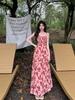 Summer 2024 Floral High Waist Fairy Mori Style Dress