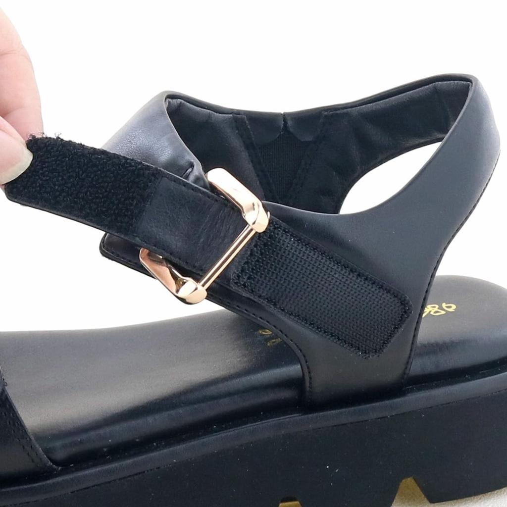 Lightweight Padded Sandals Ashinaga Japanese Shoe Size [Uncle Ashinaga] (AS_1310235)/Uncle Ashinaga/Uncle (Black, Dimensions, Adult, Number, 22.5 Cm)