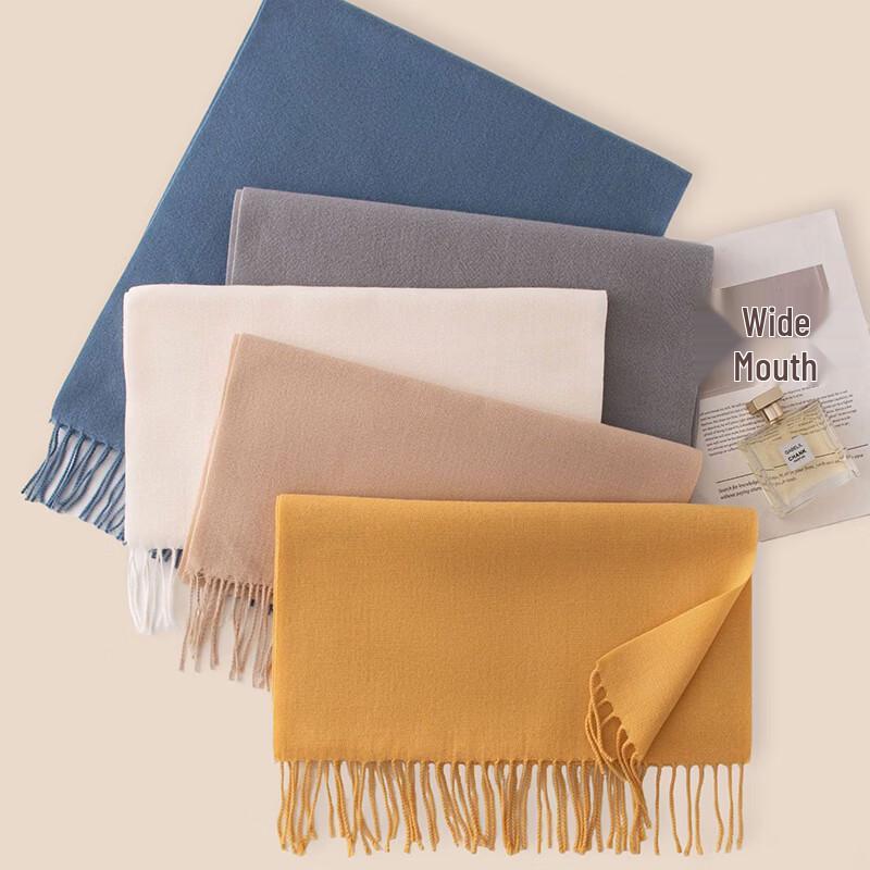 DayApril Cashmere-Feel Solid Scarf and Shawl