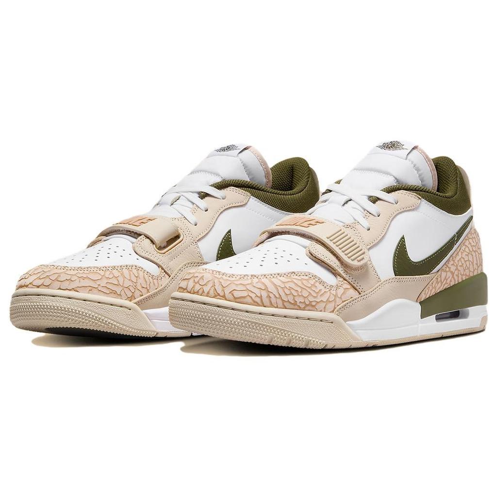 Paris Saint-Germain x Air Jordan Jordan Legacy 312 Low Quarto Kit Scarpe da Ginnastica da Uomo Bianco Canapa Vela FZ4358-100