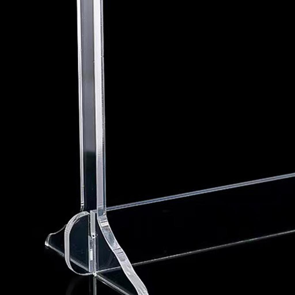 Ohrring-Organizerständer Kompakter Transparenter Acryl Schmuck Hänge-Präsentationsständer für Halskette Ohrstecker Typ 2