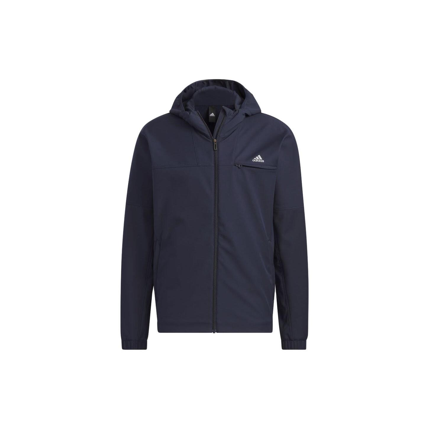 Куртки Adidas Мужские Морской Синий С Капюшоном Умеренный Другое IK7348 S