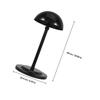 Portable Telescopic Hat and Holder Stand Adjustable Desktop Display Rack for Retail Mall Freestanding Organizer