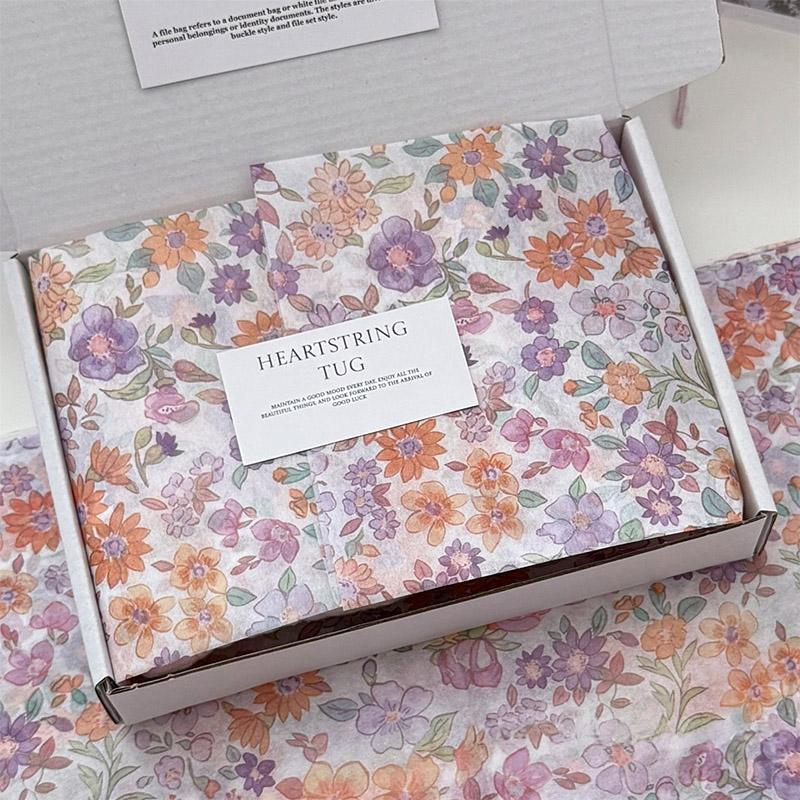 

10Pcs Bowknot Flower Wrapping Paper Korean Waterproof Florist Bouquet Packaging Paper for DIY Graduation Wedding Birthday Gift