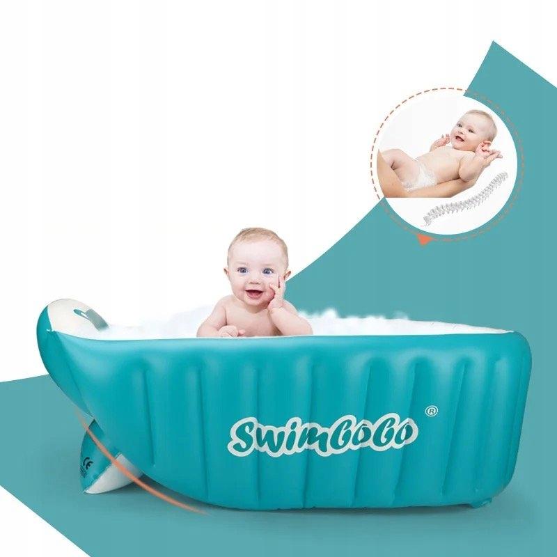 Baby Bath Travel Inflatable Tourist Bath 82X57X28Cm
