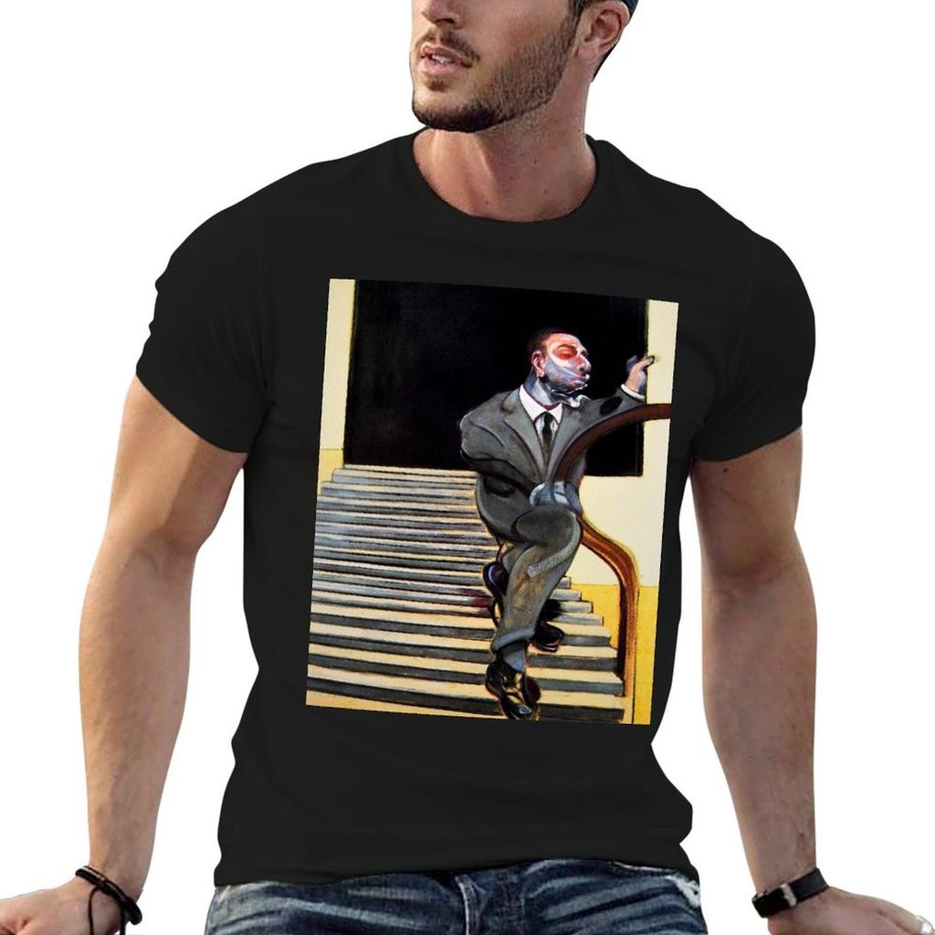 Francis Bacon Kunstwerk Francis Bacon Gemälde T-Shirt Anime T-Shirt Herren T-Shirt T-Shirt
