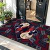 Anime K-Kakegurui Floor Mat Soft Flannel Floor Mat  Suitable for Entryways, Living Rooms, Bedrooms, and Bathrooms