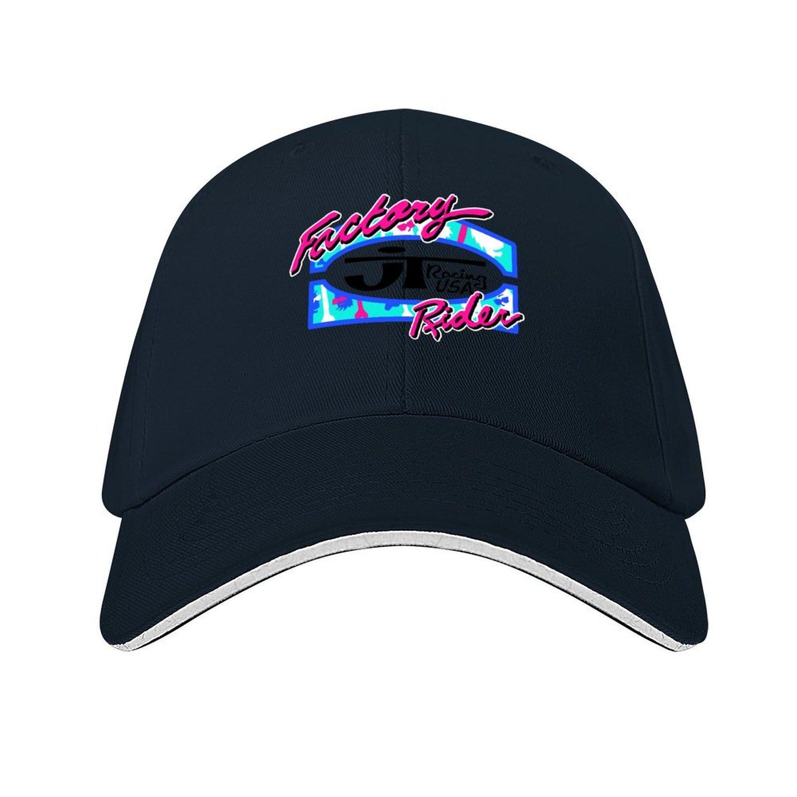 

JT Racing USA vintage BMX logo Factory Driver Neon Baseball Cap sun hat Luxury Cap Unisex hat Unisexs big size hat Golf Women Unisexs