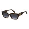 Marc Jacobs Brand Logo Acetate Rectangular Sunglasses Women's Multicolor MARC809S 086GB