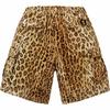 Supreme GOODENOUGH Crushed Rayon Cargo Short Leopard
