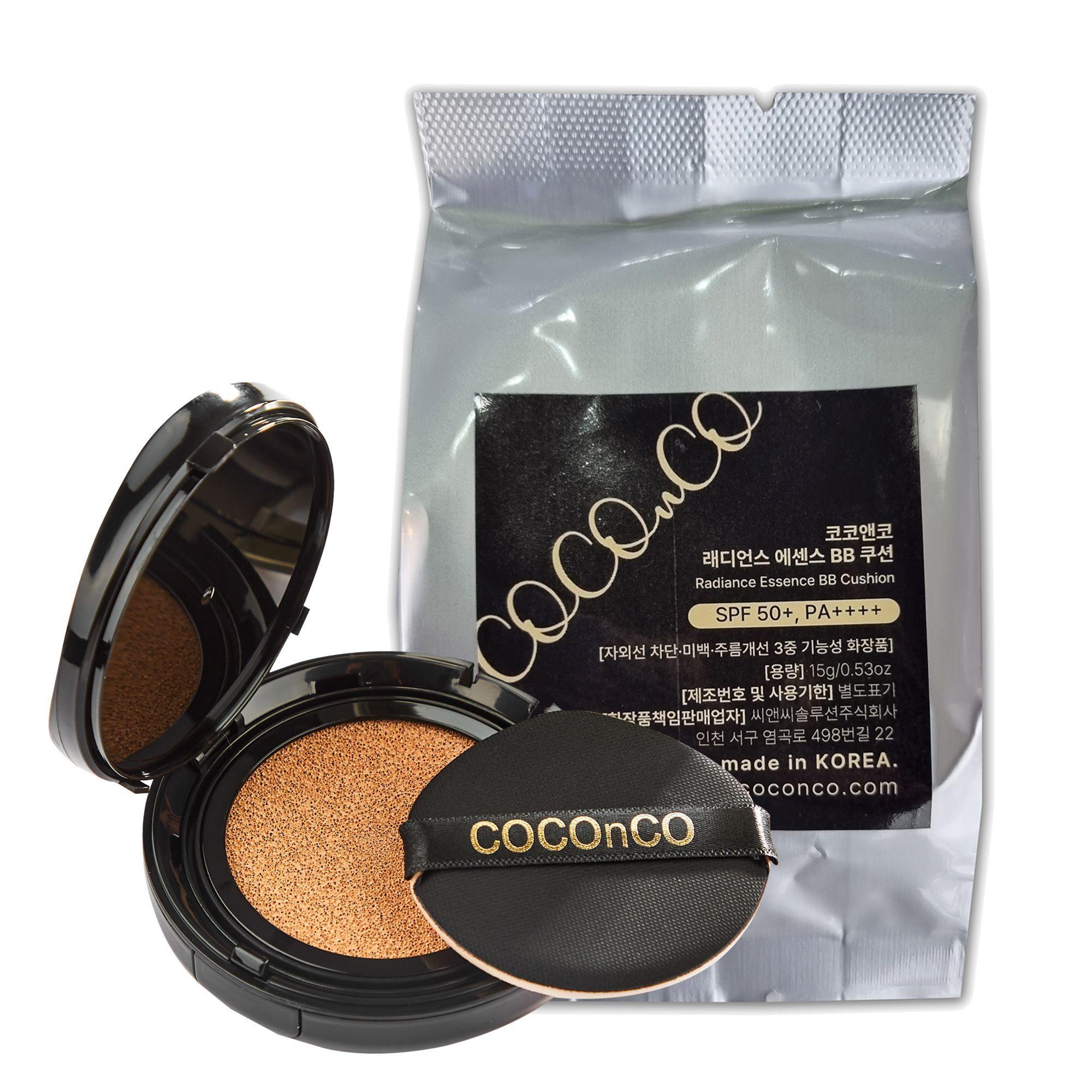 Coco & Corradiance Essence BB Cushion Cover Glow Long-lasting (Refill) YMURECFR