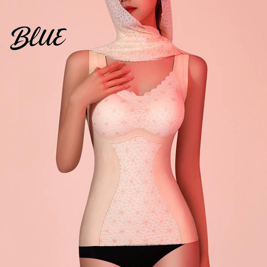 V-neck Padded Vest German Velvet Pads Seamless with Chest Women Bottoming Sleeveless Thick Thermal Base