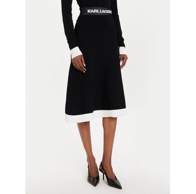 Юбка трапеция KARL LAGERFELD 245W1230 EU XS