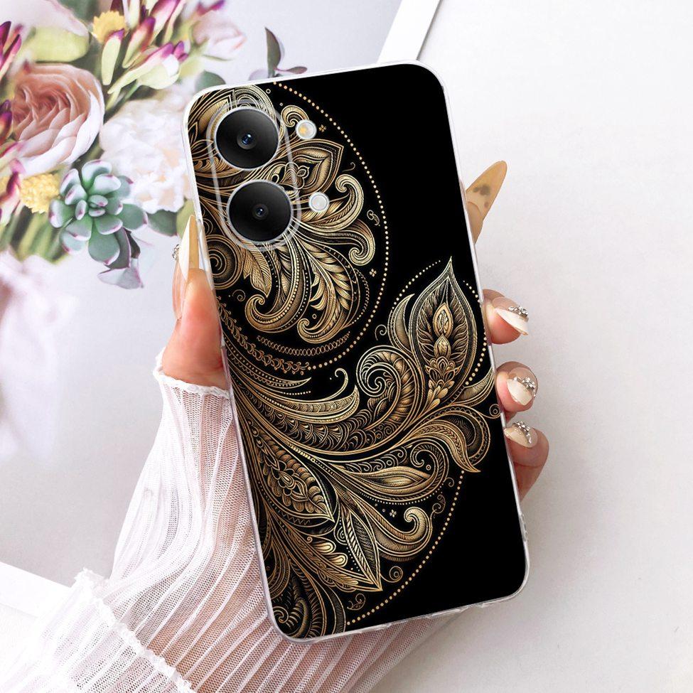 Case For Xiaomi Poco X8 Pro Max Cover Transparent Fashion Butterfly Cute Cat Cool Painted Soft Phone Casing 2602BPC18G