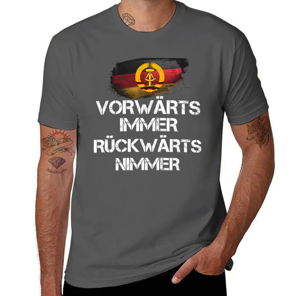 GDR Forwards never backwards TShirt Sports Casual Short Sleeve Cotton Tee