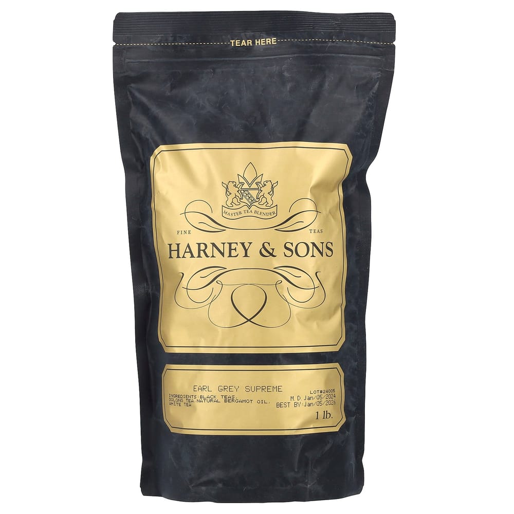 

Чай Harney & Sons Earl Grey Supreme 1 фунт 1lb - 1 ea